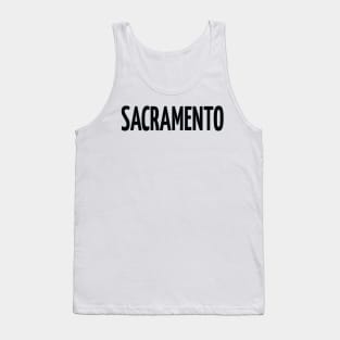 Sacramento City in California Tank Top